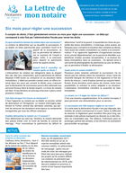 lettre de mon notaire n° 142