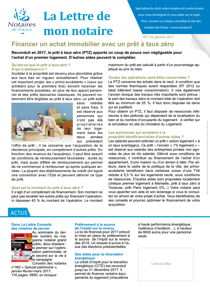 lettre de mon notaire n° 133