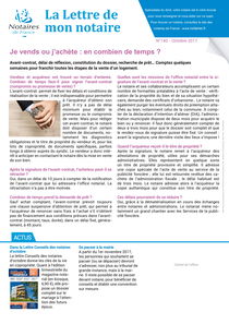 lettre de mon notaire n° 140