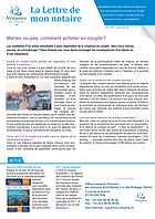 lettre de mon notaire n° 148