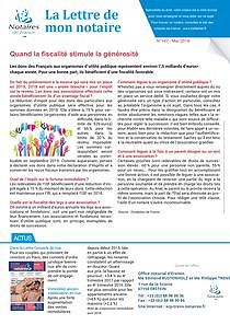 lettre de mon notaire n° 147