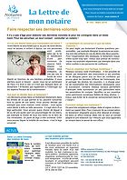 lettre de mon notaire n° 155