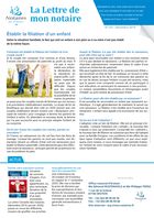 lettre de mon notaire n° 163