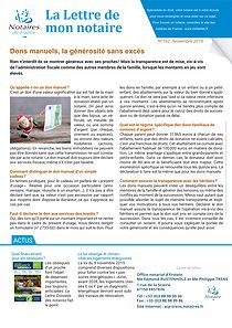 lettre de mon notaire n° 162