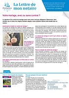 lettre de mon notaire n° 169