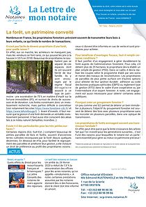 lettre de mon notaire n° 166