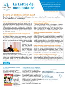 lettre de mon notaire n° 170