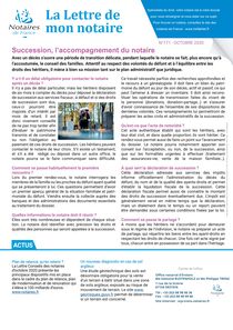 lettre de mon notaire n° 171