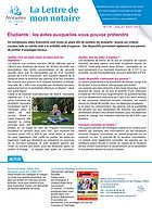 lettre de mon notaire n° 179