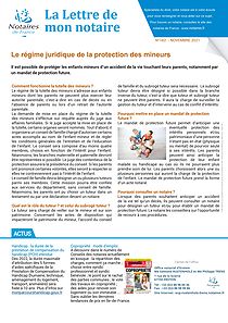 lettre de mon notaire n° 182