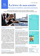 lettre de mon notaire n° 187