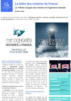 Lettre Octobre 2022