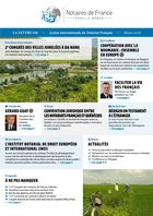 La lettre des notaires de France dans le monde n° 26