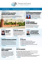 La lettre des notaires de France dans le monde n° 29