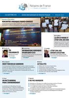 La lettre des notaires de France dans le monde n° 34