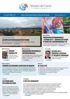 La lettre des notaires de France dans le monde n° 35