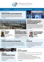 La lettre des notaires de France dans le monde n° 37