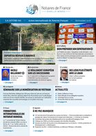 La lettre des notaires de France dans le monde n° 41