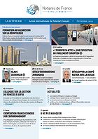 La lettre des notaires de France dans le monde n° 48
