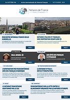 La lettre des notaires de France dans le monde n° 54