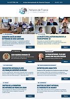 La lettre des notaires de France dans le monde n° 56
