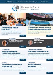 La lettre des notaires de France dans le monde n° 61