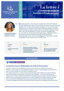 Lettre n° 70 - Avril 2024