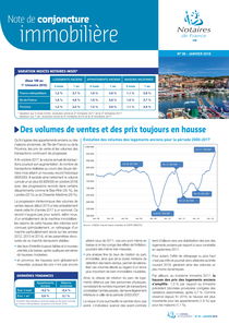Note conjoncture immobilière n°38