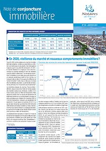 Note conjoncture immobilière n°50