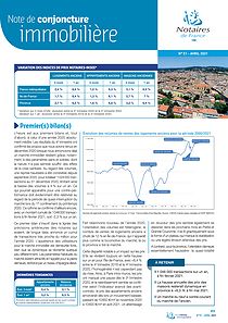 Note conjoncture immobilière n°51