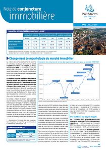 Note conjoncture immobilière n°52